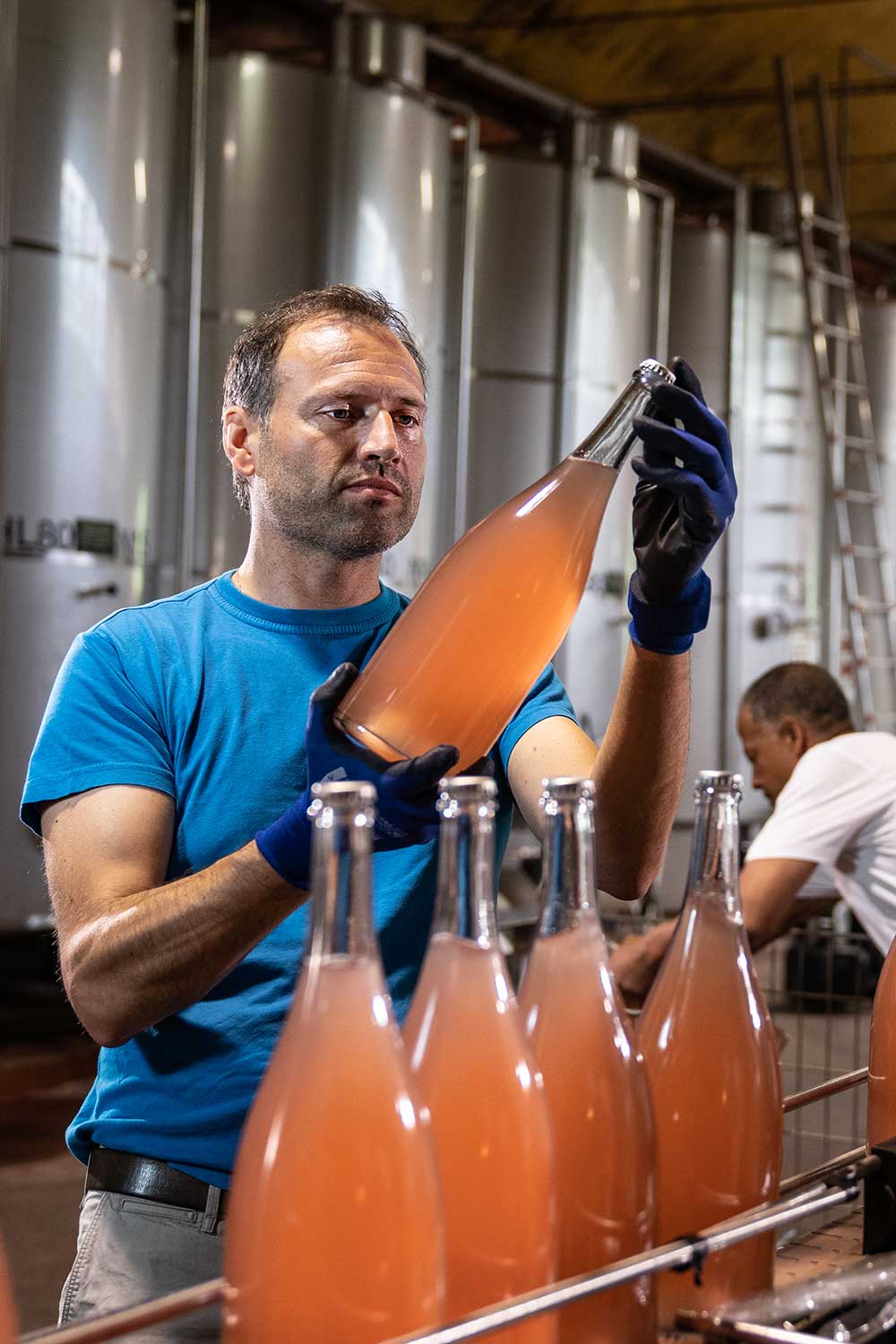 Fabrizio e lo spumante Valsellera